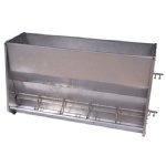 Stainless Steel Double Side Pig Feeder
